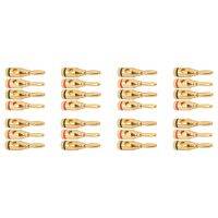 14 Pairs, Open Screw Banana Plugs for Speaker Cable