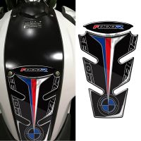 เคสสติ๊กเกอร์ติดผนังปลอกปกป้องเข่าถังน้ำมันมอเตอร์ไซค์3มิติสำหรับ BMW F800R F 800R 2009-2017