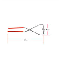 Stainless Steel Caliper Metal Pottery Clamp Clay Sculpture Dipping Tongs Pottery Kiln Hand Clamp Clay Modeling Ceramics Tool New