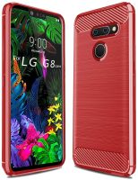 เคส LG G8 ThinQ LG เคส G8 TPU ลายขนแปรงยาง TPU แบบยืดหยุ่นกันกระแทกป้องกันโทรศัพท์มือถือเคสสำหรับ LG LG G8S G8X G8 G6 G7บวกกับอะไหล่ LHG3764