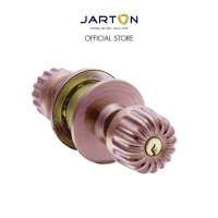 JARTON Knob Lockset ลูกบิดห้องทั่วไป หัวฟักทองสีAC จานเล็ก