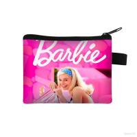 Barbie Princess Zero Wallet Girl Cute Cartoon Portable Card Bag Fashion Storage Bag