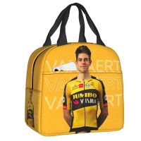 ✹ Wout Van Aert Insulated Lunch Bag for Camping Travel Portable Cooler Thermal Bento Box Women Children lunchbag