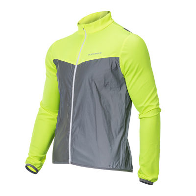 ROCKBROS Cycling Jacket Bicycle Men Jersey Breathable Clothing MTB Women Windproof Reflective Quick Dry Coat Sports Equipment