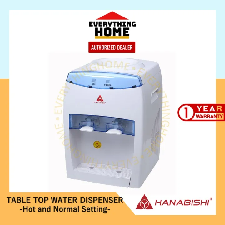 Hanabishi Hot & Normal Table Top Water Dispenser / HTTWD1100 Lazada PH