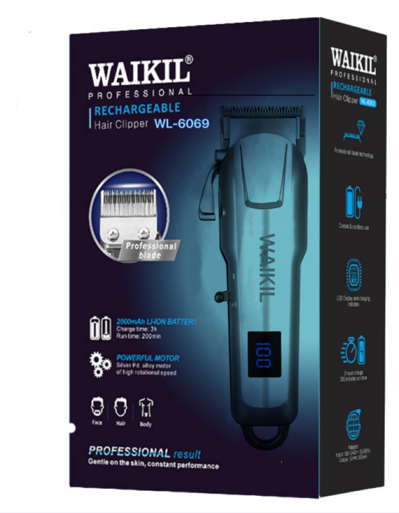 waikil-6069trimmers-แบตเตอเลี่ยนแบตตาเลี่ยนไร้สายเหมาะสำหรับมืออาชีพและมือใหม่แบตทนนาน-sk