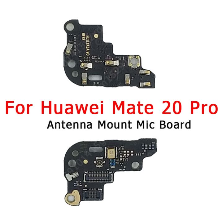 ต้นฉบับสําหรับ-huawei-mate-20-pro-ช่องเสียบซิมการ์ดสัญญาณเสาอากาศติดตั้งไมโครโฟนไมโครโฟนบอร์ด-flex-socket-อะไหล่ทดแทน