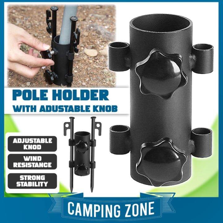 Camping Pole Holder Camping Tent Pole Holder Flysheet Tarp Holder
