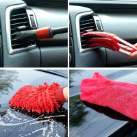 15Pcs Car Detailing Kit Interior Exterior Cleaning Wheels Tires Rims Electric Brush Wire Brush Automotive Air Conditioner Brush