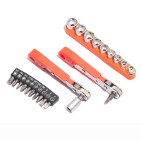 Hexagon Ratchet Spanner 1/4 นิ้ว Mini Quick Release Socket เครื่องมือ ในครัวเรือน Handle Repair ประแจไขควงสำหรับรถยนต์-JUleir