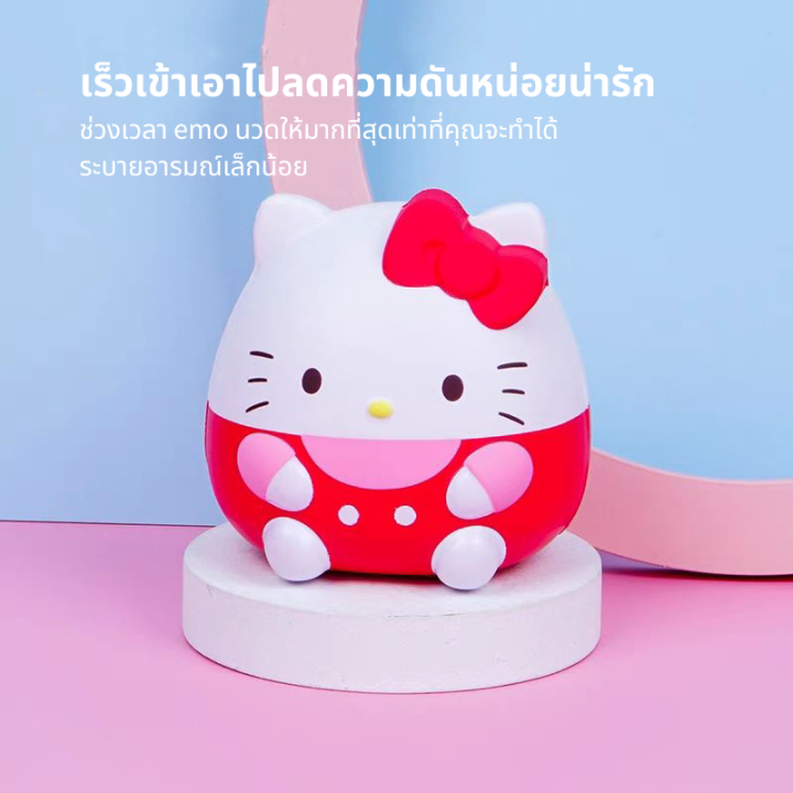 ของเล่นบีบสโนว์บอล-สโนว์บอลน้ําแข็ง-บีบคลายเครียด-น่ารักสโลว์-รุ่นกลม-กุชชี่