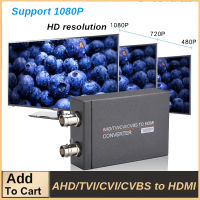 Ahd/tvi/cvi/cvbs เป็น HDMI ตัวแปลง1080P พร้อมสาย USB