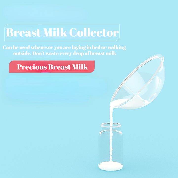 cw-2pcs-multifunctional-leak-proof-breast-milk-collector-silica-gel-breastfeeding-anti-spill-pad-container-reusable-nursing-pad