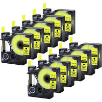 1020PK Black on Yellow 1219mm Compatible for DYMO D1 45018 45808 Label Tape Cartridge for LabelManager 160 360D Label Printer