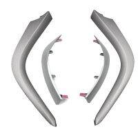 1Set Center Air Vents Chrome Trim Strip Replacement Parts Accessories Fit for Toyota Corolla Altis 2007-2013 Dashboard Lower+Upper Trim Cover Silver Grey