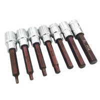 Hexagon Socket Head Set Combination Screwdriver S2 Extended 1/2 Electric 6 Angle Screwdriver Socket Bit Wrench