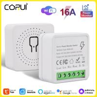 ◄⊕ Tuya Wifi MINI Smart Switch Module 16A Support 2-way Control Timer Wireless Switch Smart Home With Alexa Google Home Yandex