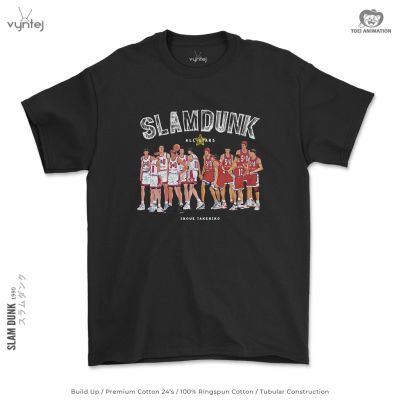 ข้อเสนอพิเศษ tshirt เสื้อยืด พิมพ์ลายการ์ตูนอนิเมะ Slam DUNK Movie 005(S-5XL)S-5XL