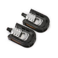 MTBRoad Bicycle Rubber Alloy Bearing Pedal Cycling Bike Fold Universal Foot Pedal Anti-Slip Standard Universally Pedals