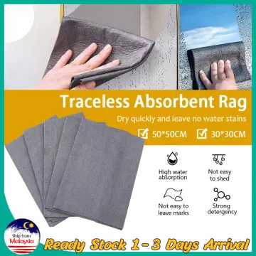 5/10Pcs Thickened Magic Cleaning Cloth Glass Microfiber Kitchen Dish Cloth  High-efficiency Tableware Household Cleaning Towel