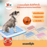 Petaholic (TD01) ถาดรองฉี่สุนัข ถาดรองฉี่ ห้องน้ำสุนัข (ไม่มีขาพักฉี่) Dog pee Toilet pad tray