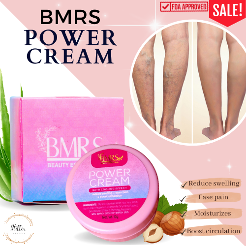 VERY EFFECTIVE BMRS Power Cream Varicose Vein Cream with Cooling Effect