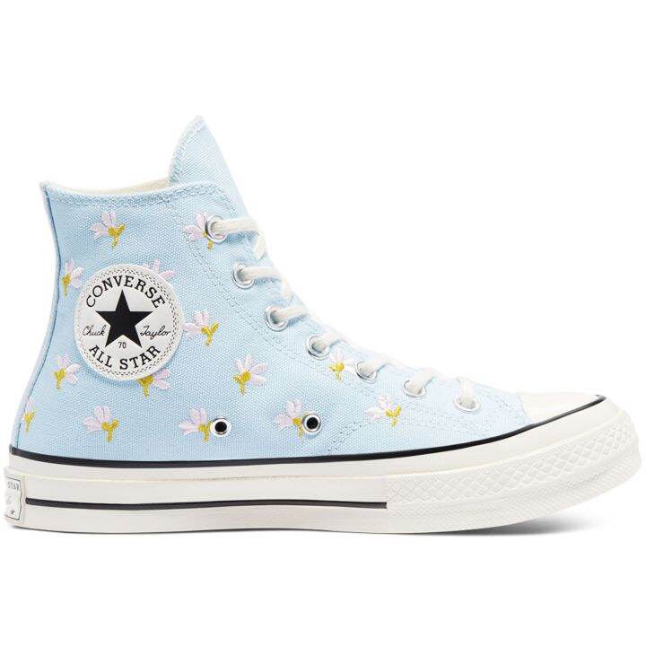 Converse Chuck 70 Embroidered Garden Party Chambray Blue/Egret/Black Hi 570917C