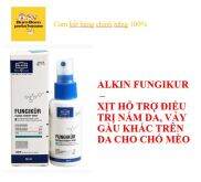 Xịt nấm Alkin Fungikur - Xịt nấm da cho chó mèo cty Kỳ Nam