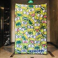 [COD] Big-eyed frog cartoon anime new single-sided flannel nap warm autumn and winter quilt