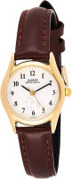 Casio Ladies LTP-1094Q-7B6 Penguin Dial with Genuine Leather Band Watch