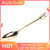 Ruyie ช้อนกาแฟหวานใหม่วินเทจตกแต่ง cucharas coleccionables MINI ช้อนขนาดเล็กย้อนยุคช้อนคริสตัลวินเทจ