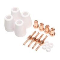 325Pcs Plasma Cutter Tip Electrodes &amp; Nozzles Kit Consumable Accessories for PT31 30 40 50 Plasma Cutter Welding Tools