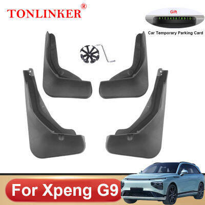 TONLINKER Mudguard Для Xpeng G9 2022 2023 98kWh 78.2kWh Mudguards Splash Guards Fender รถ Mudflaps 4Pcs รถอุปกรณ์เสริมสินค้า