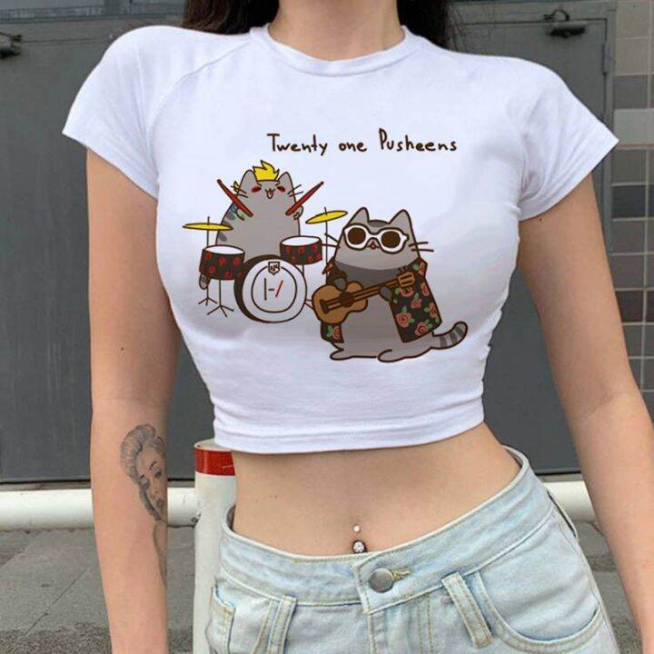 t-shirt-kawaii-ulzzang-tumblr-grunge-tee-cartoon-t-shirt-female-crop-top