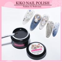 กาวเจลติดอะไหล่เล็บ ติดกากเพชร ติดเครื่องประดับเล็บ  8ML  stuck drill glue KIKO NAIL POLISH   KG