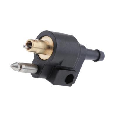 เครื่องยนต์ตัวผู้ Connector-6mm เชื้อเพลิงยามาฮ่าติดท้ายของแท้ End6G1-24304-10ความทนทานและเชื่อถือได้