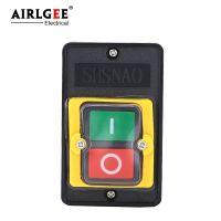 Limited Time Discounts 1Pcs Waterproof Push Button AC220V/380V 10A ON OFF 3 Phase Plastic Power Start Switch KAO-5M  Cutting Machine Bench Drill Switch