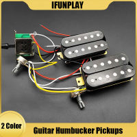 กีตาร์ Humbucker Pickups 3 Way กีตาร์สวิทช์500K Potentiometer 1T1V สายไฟ Prewired กีตาร์ไฟฟ้า Pickup