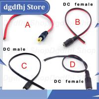 Dgdfhj Shop 5pcs 12V AC DC Male Female Jack Power Cable Cords Connectors Adapter Plug Wire for LED Strip Light Lamp CCTV Camera