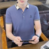 T เสื้อยืดแขนสั้น Polo เสื้อเชิ้ตลำลองแบบบางสุดอินเทรนด์สำหรับผู้ชายฤดูร้อนครึ่งแขนผู้ใหญ่คุณภาพสูงเสื้อยืดสไตล์เกาหลี