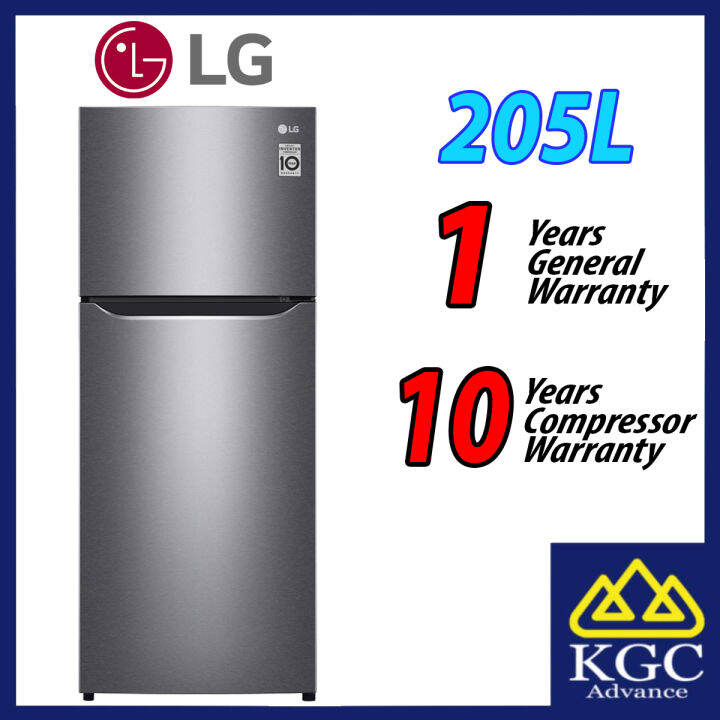 Lg L Fridge Gn B Sqbb Door Top Freezer With Smart Inverter Compressor Refrigerator Lazada