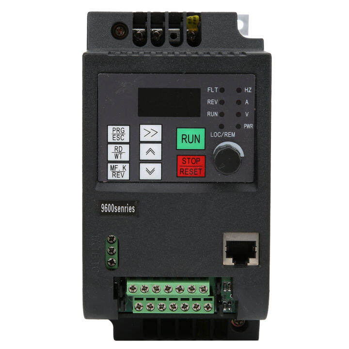 2-2kw-220vac-เฟสเดียวถึง-3-เฟส-vfd-อินเวอร์เตอร์ควบคุมความเร็ว-universal-vector-frequency-converter