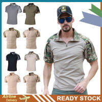 Frog Suit Short Sleeve T-Shirs Camouflage Combat Training Outdoor Tops