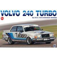 Hoy Nunu PN24013 1/24สำหรับ Volvo 240เทอร์โบ 86 ETCC ชุดโมเดลรถยนต์ของเล่นประกอบเอง Hoy ของเล่นพลาสติกสำหรับคอลเลกชัน S