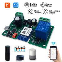 Tuya WiFi Wireless Relay Module Garage Single-way Inching Timer Switch Smart APP Remote Control Voice for Google Home Alexa