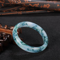 Chinese green jade Bracelet 54-64mm Charm Jewellery Fashion Accessories Hand-Carved Man woman Luck Amulet Gifts