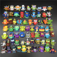 10-50pcs Original Superzings Superthings Action Figures 3CM Super Zings Garbage Trash Collection Toys Model for Kids Gift