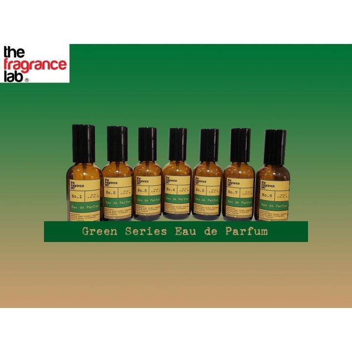 The Fragrance Lab Green Series (No. 1 to 7) Lazada PH
