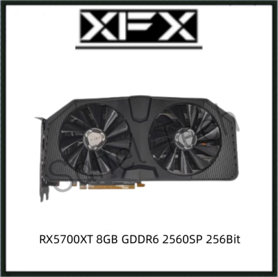 USED XFX RX5700XT 8GB 256Bit 2560SP RX 5700 XT Gaming Graphics Card GPU