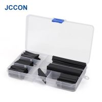 127Pcs/box Heat Shrink Tube Kit Shrinking Assorted Polyolefin Insulation Sleeving Heat Shrink Tubing Wire Cable 7 Sizes